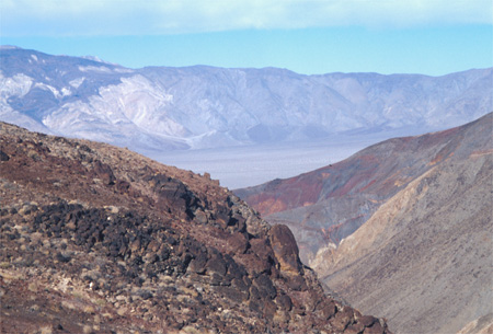 Death Valley landscape.