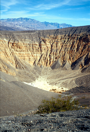 Ubehebe Crater, Death Valley.